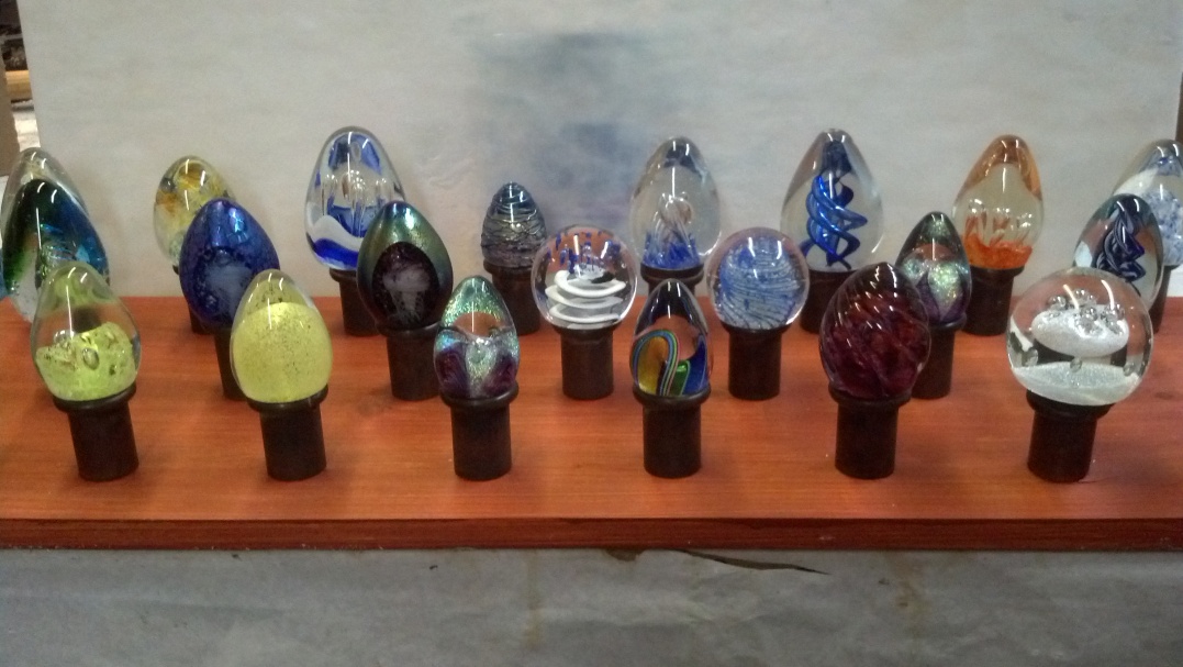 New hand blown