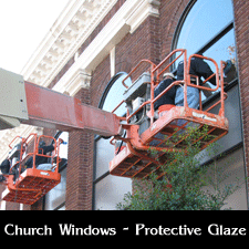 Click here for the
                            Church Protective Glazing Gallery